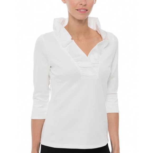 Gretchen Scott Designs Tops - Gretchen Scott White Blouse NWT
